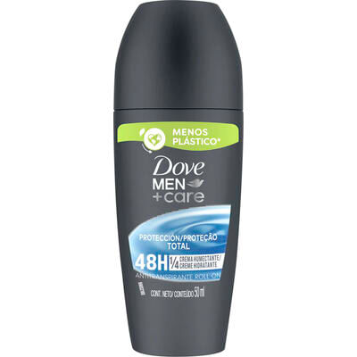 Desodorante Roll-On Dove Men Proteção Total Frasco com 50ml