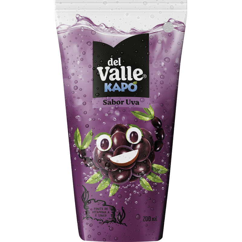 Refresco Líquido Kapo Uva TP com 200ml