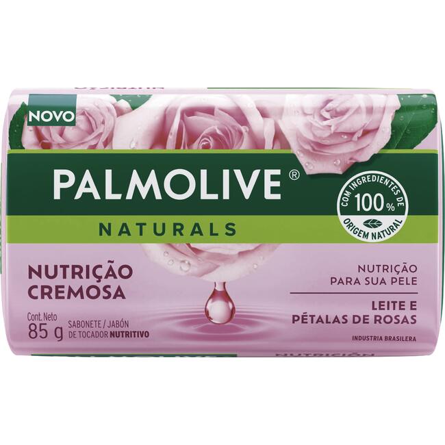 Sabonete Palmolive Naturals Nutrição Cremosa Unidade com 85g