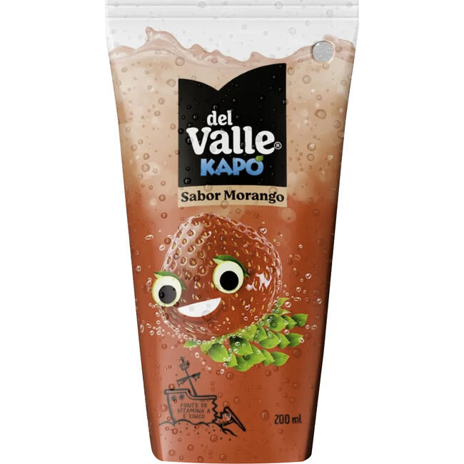 Refresco Líquido Kapo Morango TP com 200ml