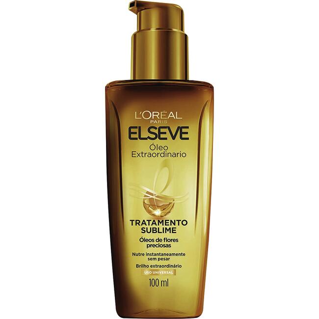 Óleo de Tratamento Capilar Elseve Óleo Extraordinário Frasco com 100ml