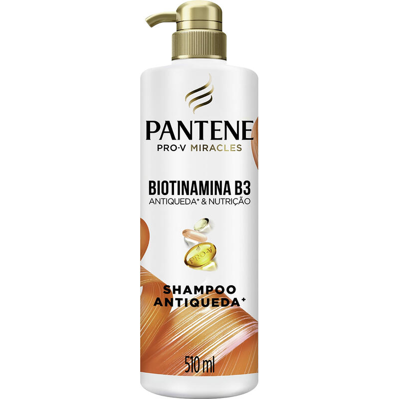 Shampoo Pantene Biotinamina B3 Frasco com 510ml