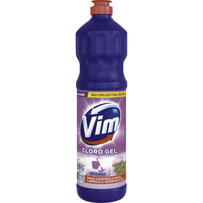 Desinfetante Cloro Gel Vim Lavanda Frasco com 700ml