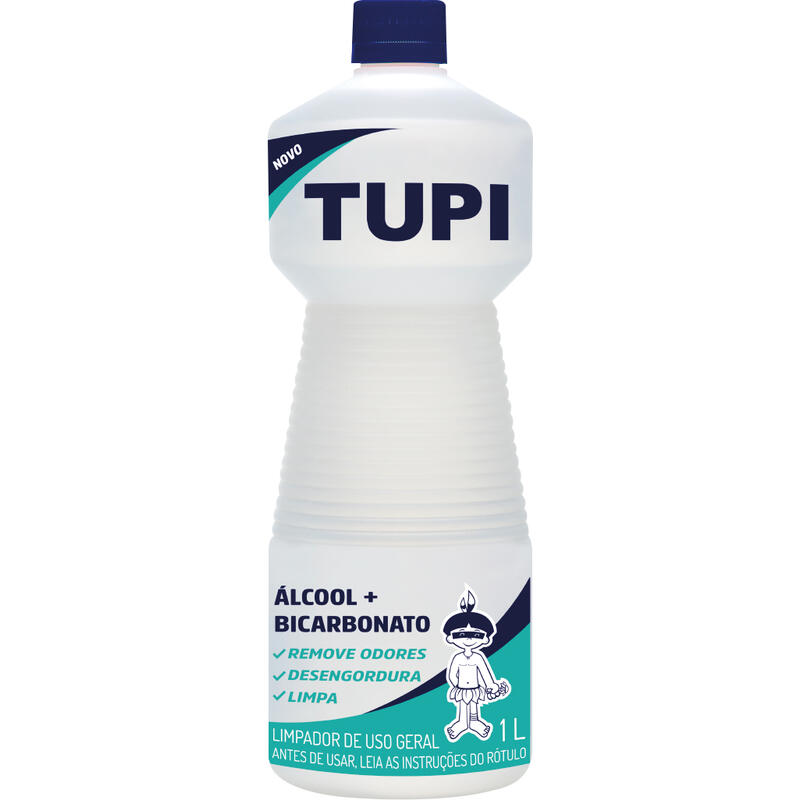 Limpador Multiuso Tupi Álcool + Bicarbonato Frasco com 1L