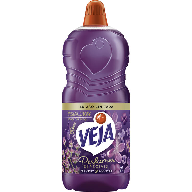 Limpador Perfumado Veja Moderno e Poderoso Frasco com 2L