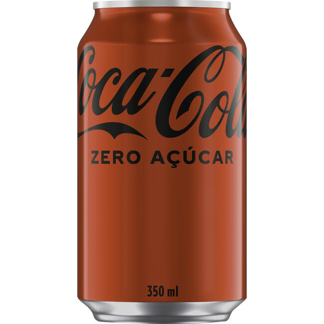 Refrigerante Coca-Cola Zero Açúcar Lata com 350ml