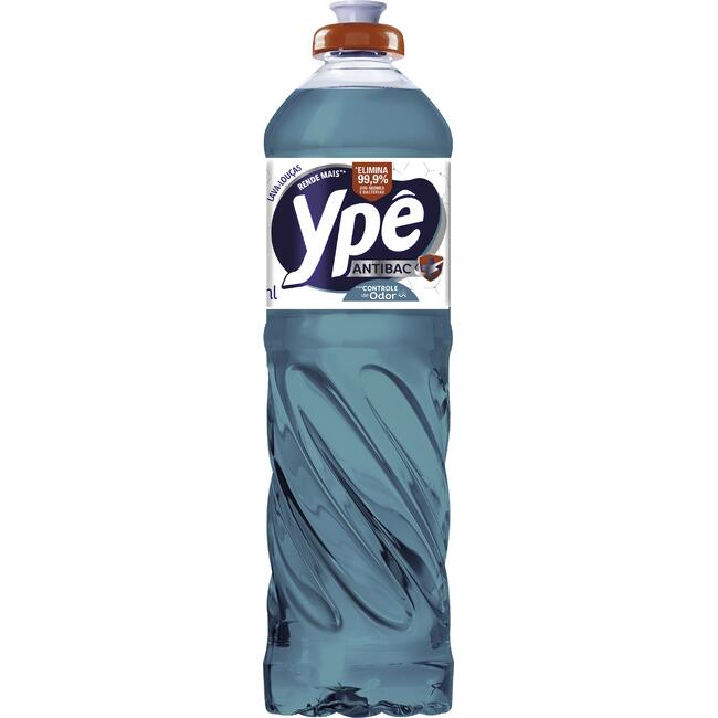 Detergente Líquido Ypê Antibac Frasco com 500ml
