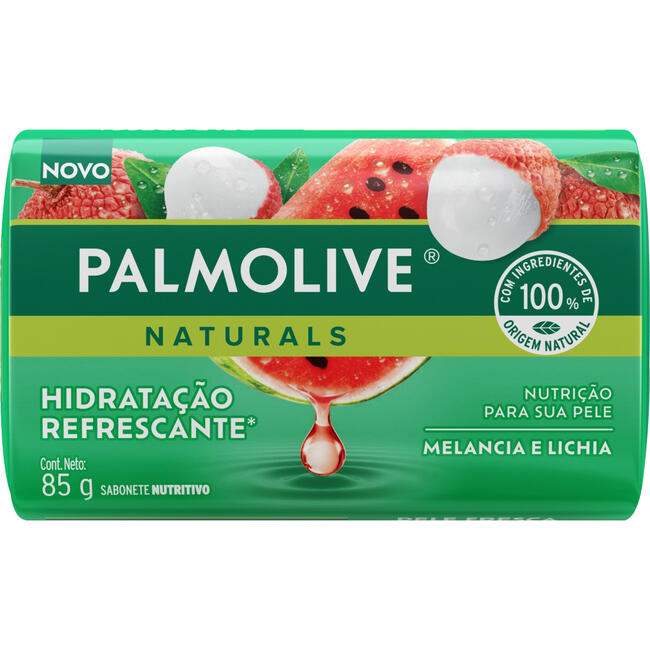 Sabonete Palmolive Naturals Melancia e Lichia Unidade com 85g