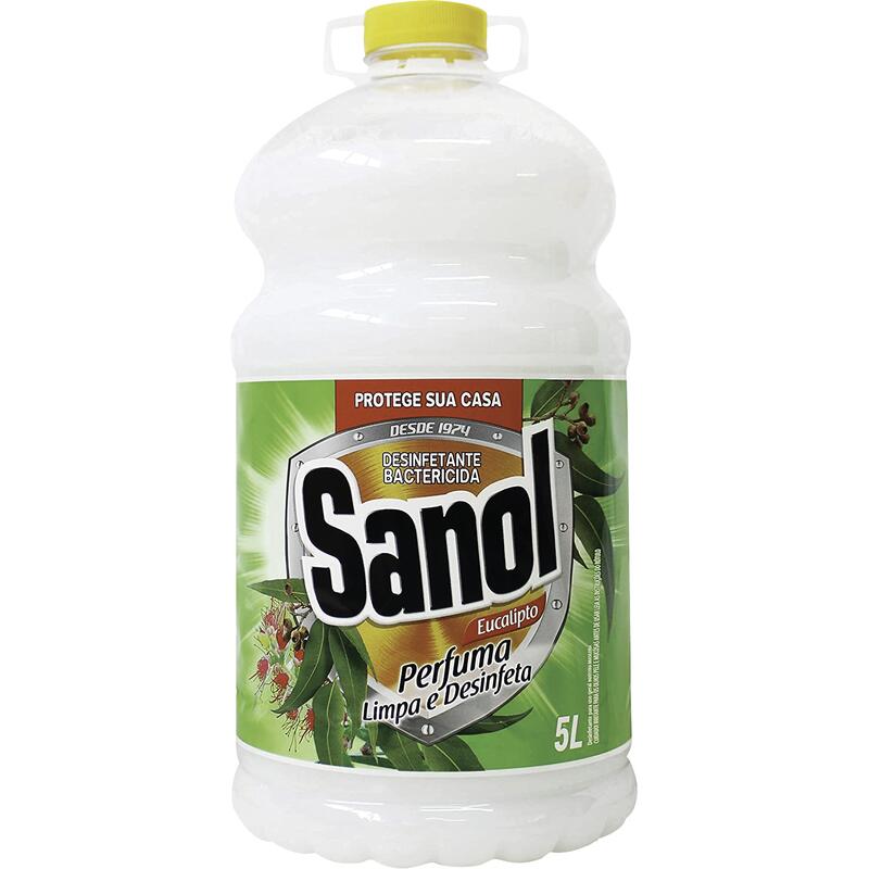 Desinfetante Sanol Eucalipto Bombona com 5L