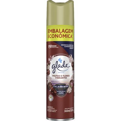 Desodorizador Aerossol Glade Frutas e Flores Tubo com 360ml