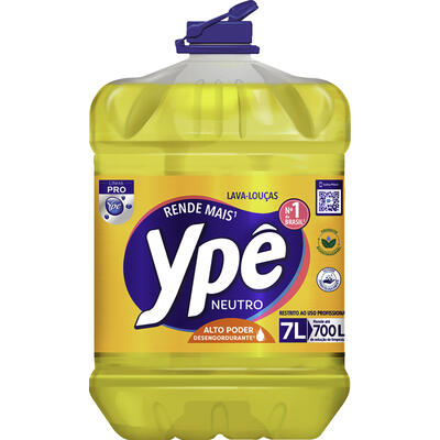 Detergente Líquido Ypê PRO Neutro Bombona com 7L