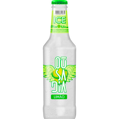 Bebida Alcoólica Mista Ousadia Ice Limão Long Neck com 275ml