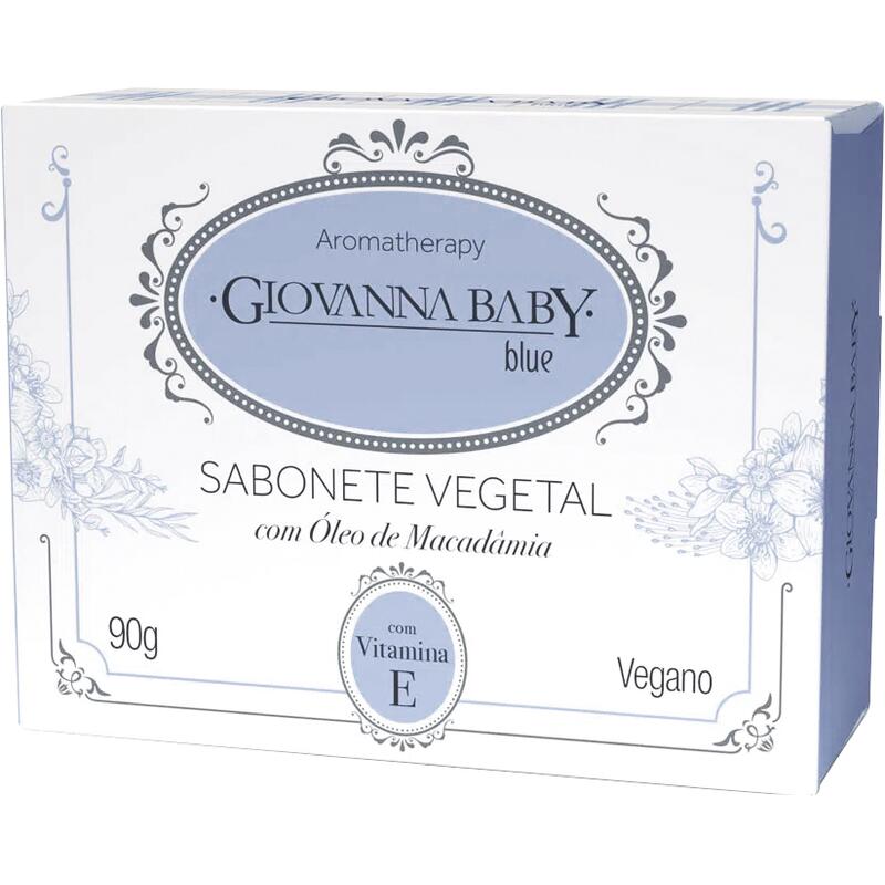 Sabonete Vegetal Giovanna Baby Blue Unidade com 90g