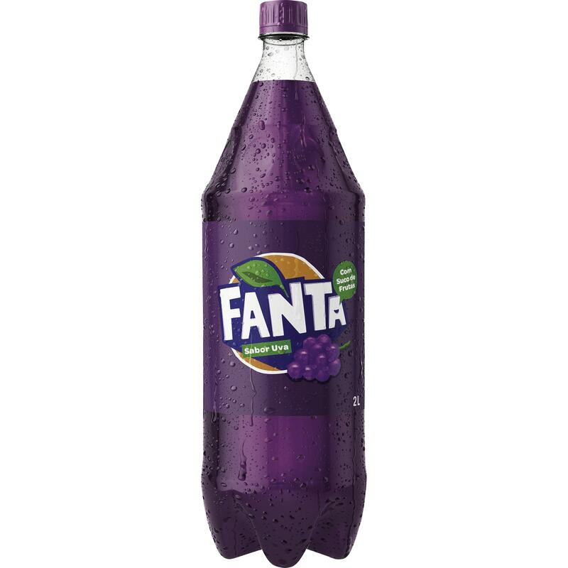 Refrigerante Fanta Uva Pet com 2L