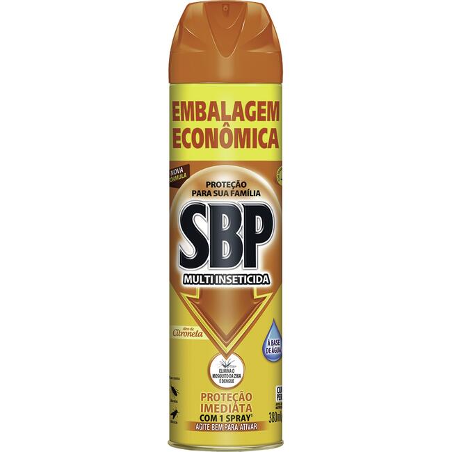 Inseticida Aerossol SBP Citronela Tubo com 380ml
