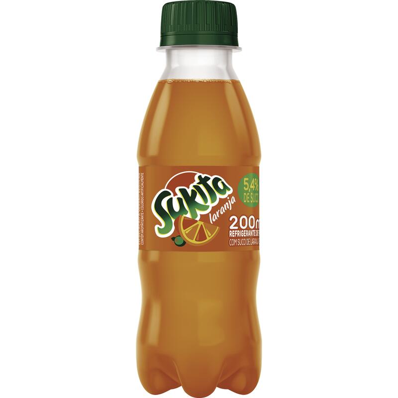 Refrigerante Sukita Laranja Pet com 200ml
