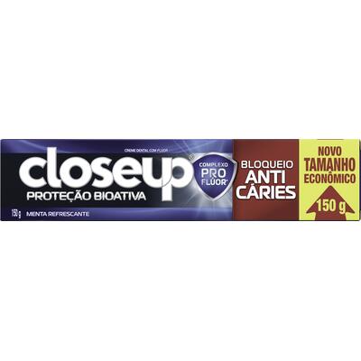 Creme Dental Closeup Proteção Bioativa Tubo com 150g