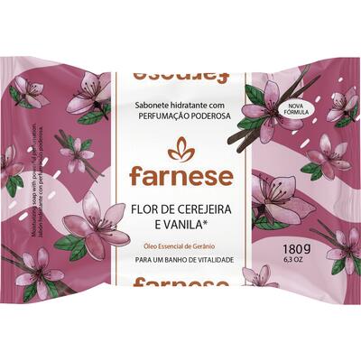Sabonete Farnese Floral Unidade com 180g