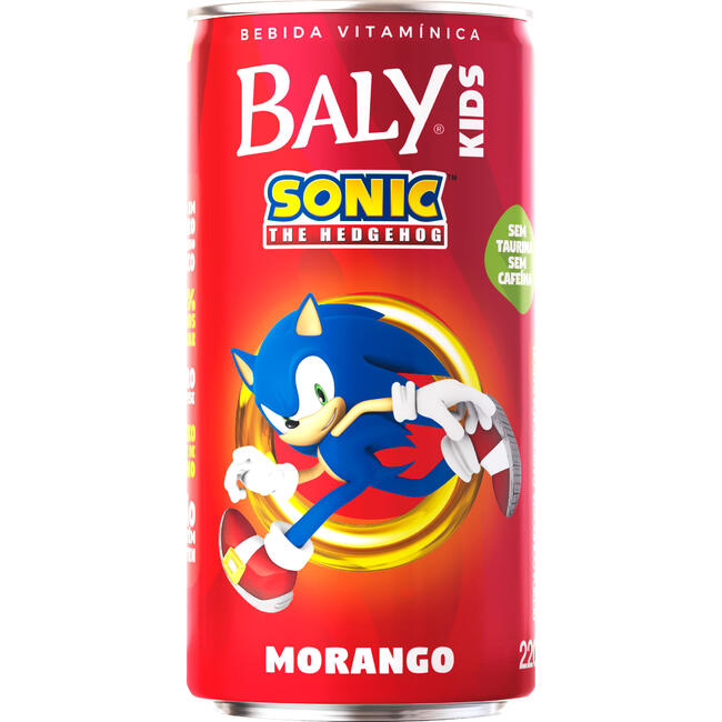 Suplemento Alimentar Baly Kids Morango Lata com 220ml