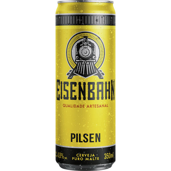 Cerveja Eisenbahn Pilsen Lata com 350ml
