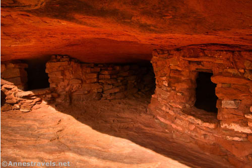 Granaries on Aztec Butte, Island in the Sky District, Canyonlands National Park, Utah