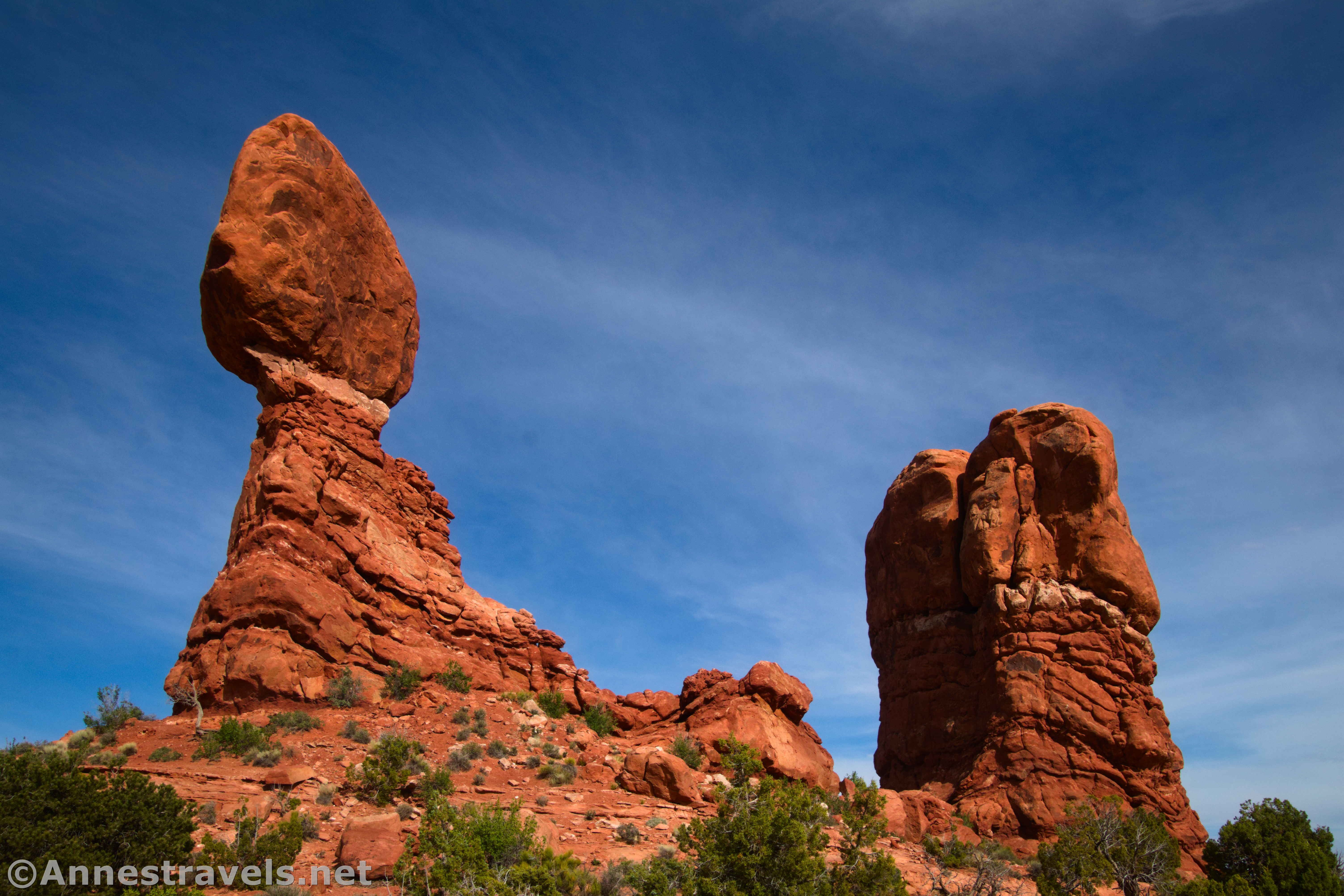 The Balanced Rock, Arches National Park, Utah