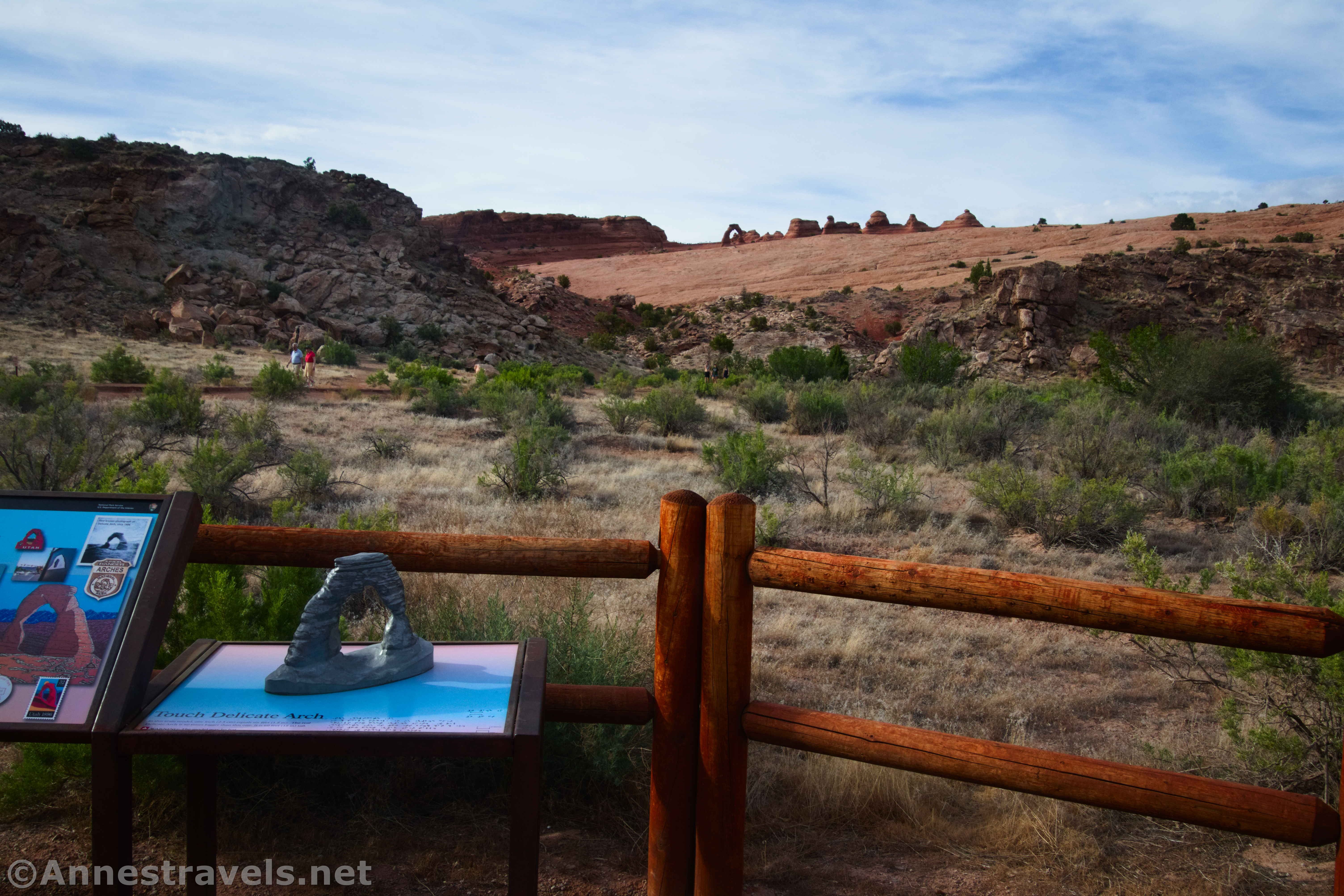 Views from the Lower Delicate Arch Overlook, Arches National Park, Utah