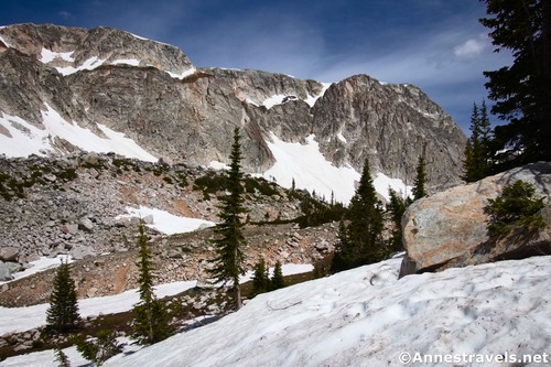 The Snowy Range above Lake Marie, Medicine Bow-Routt National Forest, Wyoming