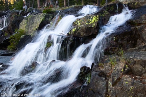 The uppermost portion of Eagle Falls, Lake Tahoe Basin Management Area, California