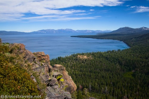 Lake Tahoe from the Basalt Overlook, Lake Tahoe Basin Management Area, California