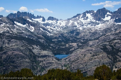 Shadow Lake (I think) from San Joaquin Mountain, Inyo National Forest, California