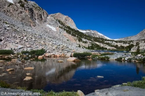 Loch Leven along the Piute Pass Trail, Inyo National Forest, California