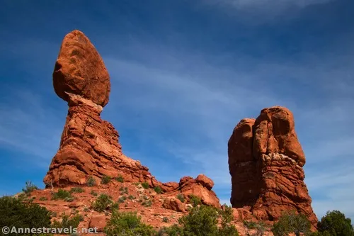 The Balanced Rock, Arches National Park, Utah