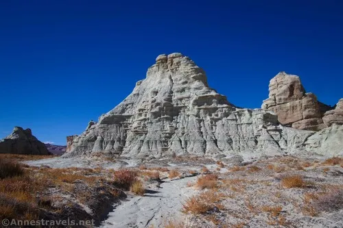 Badlands along my exploration of the sidecanyons of Resurrection Canyon, Glen Canyon National Recreation Area, Utah