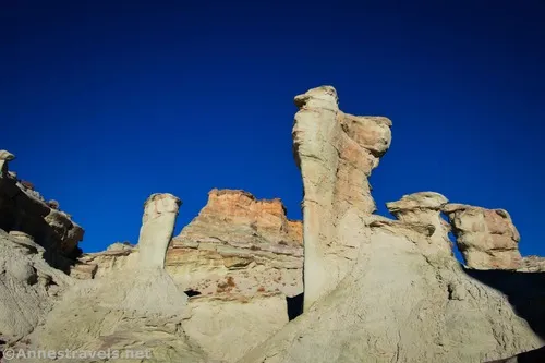 Spires in Resurrection Canyon, Glen Canyon National Recreation Area, Utah