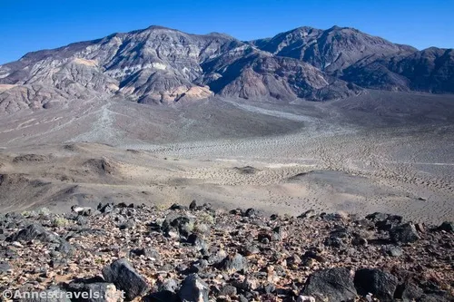 Panamint Canyon and Panamint Butte from Lake Hill, Death Valley National Park, California