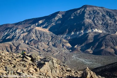 Panamint Butte from Lake Hill, Death Valley National Park, California