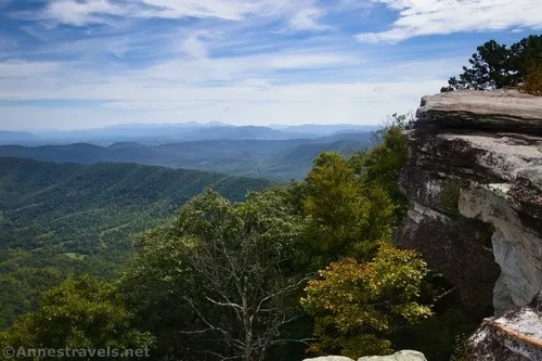 Views from the cliffs near McAfee Knob,  Jefferson National Forest, Virginia