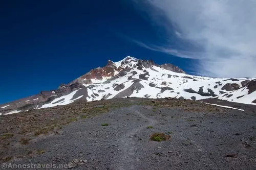 Almost to the top of the ridge above Paradise Park, Mount Hood National Forest, Washington