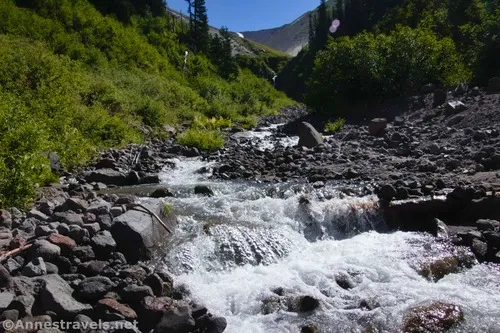 Zigzag Creek en route to Paradise Park, Mount Hood National Forest, Washington