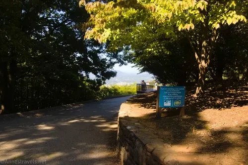 Roanoke Star Trailhead above Roanoke, Virginia