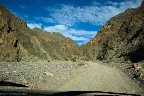 Continuing up Echo Canyon, Death Valley National Park, California