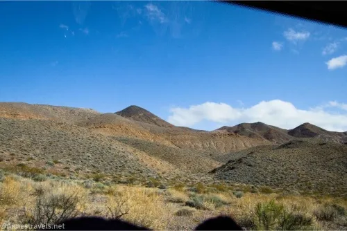 Views in the upper part of Echo Canyon, Death Valley National Park, California