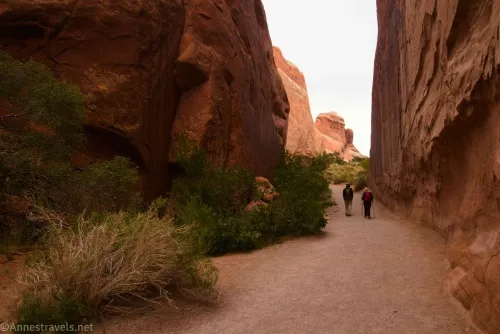 The Devils Garden Trailhead, Arches National Park, Utah