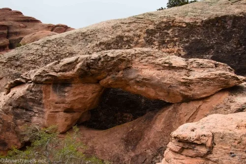 A small arch north of Devils Garden, Arches National Park, Utah
