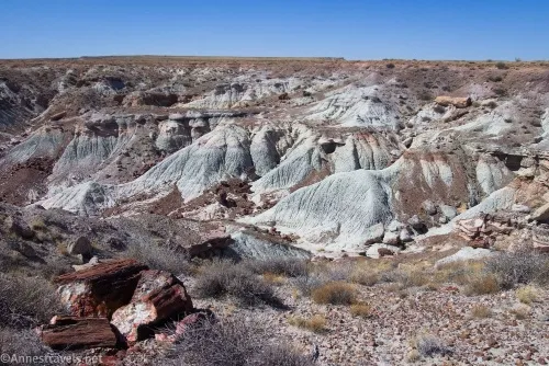 Badlands at First Forest Point, Petrified Forest National Park, Arizona