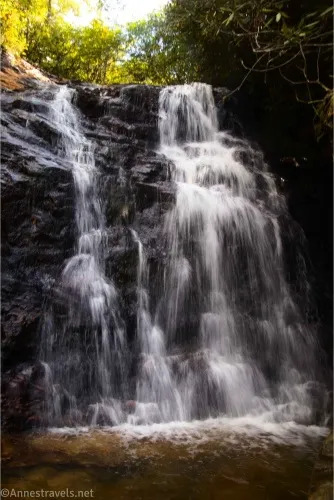 The Upper Cascades of Hanging Rock State Park, North Carolina