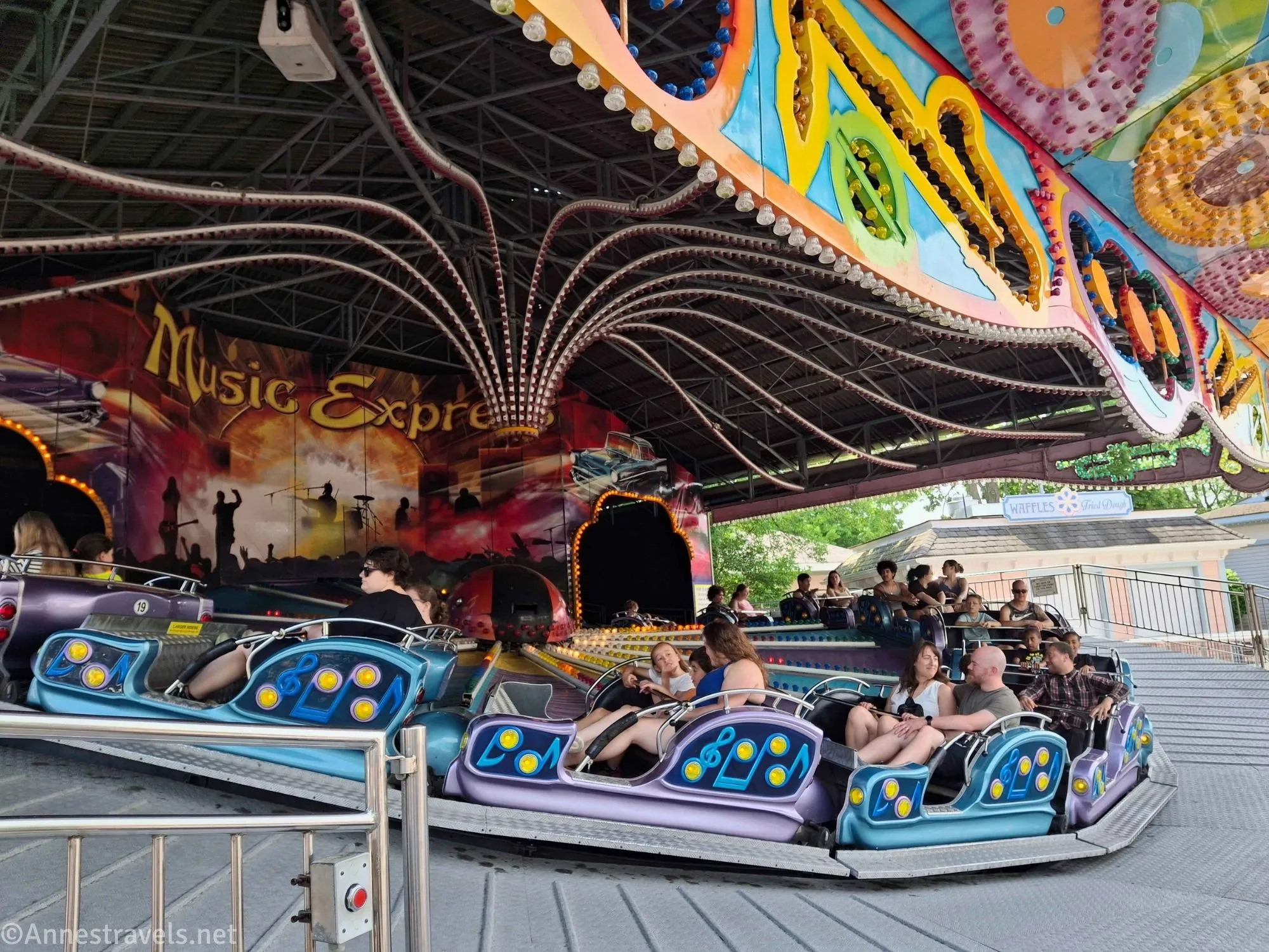 The Music Express at SeaBreeze Amusement Park, New York