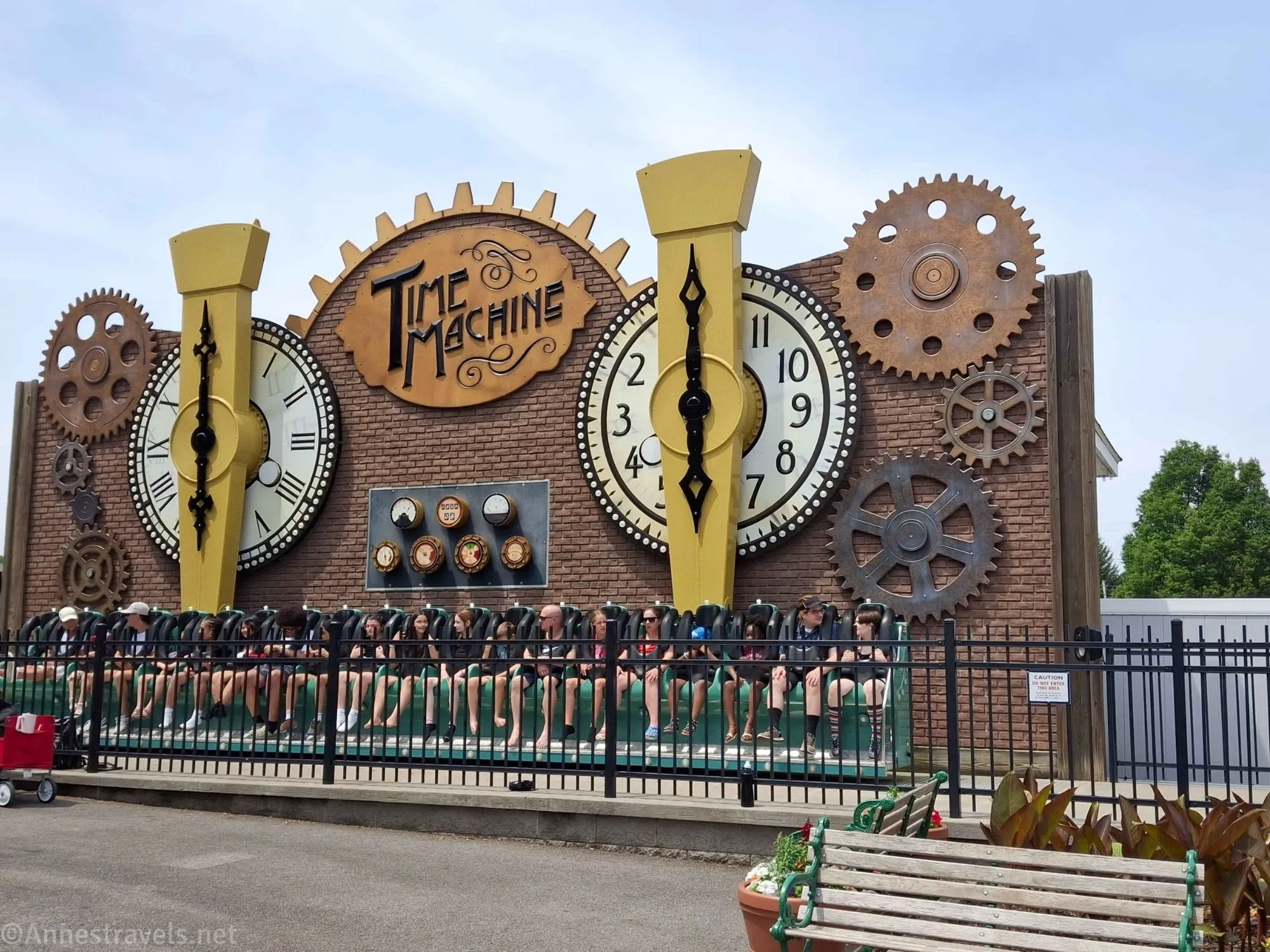 The Time Machine at SeaBreeze Amusement Park, New York