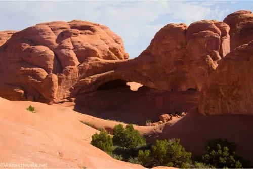Eye-of-the-Whale Arch, Arches National Park, Utah